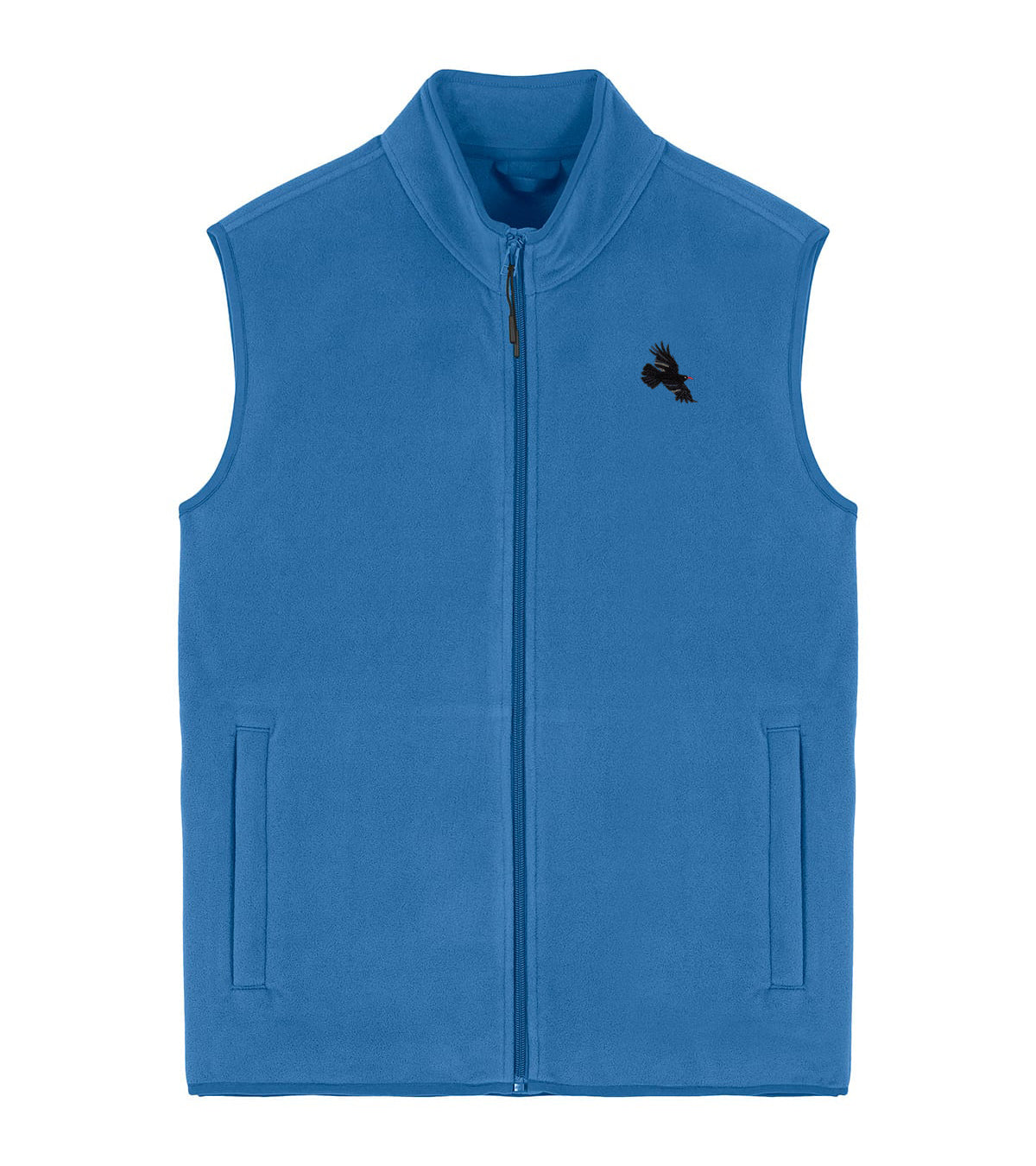 Chough Embroidered Men's Fleece Gilet Bodywarmer