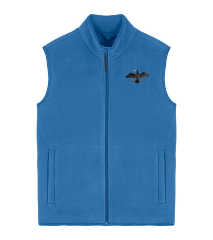 Cormorant Embroidered Men's Fleece Gilet Bodywarmer