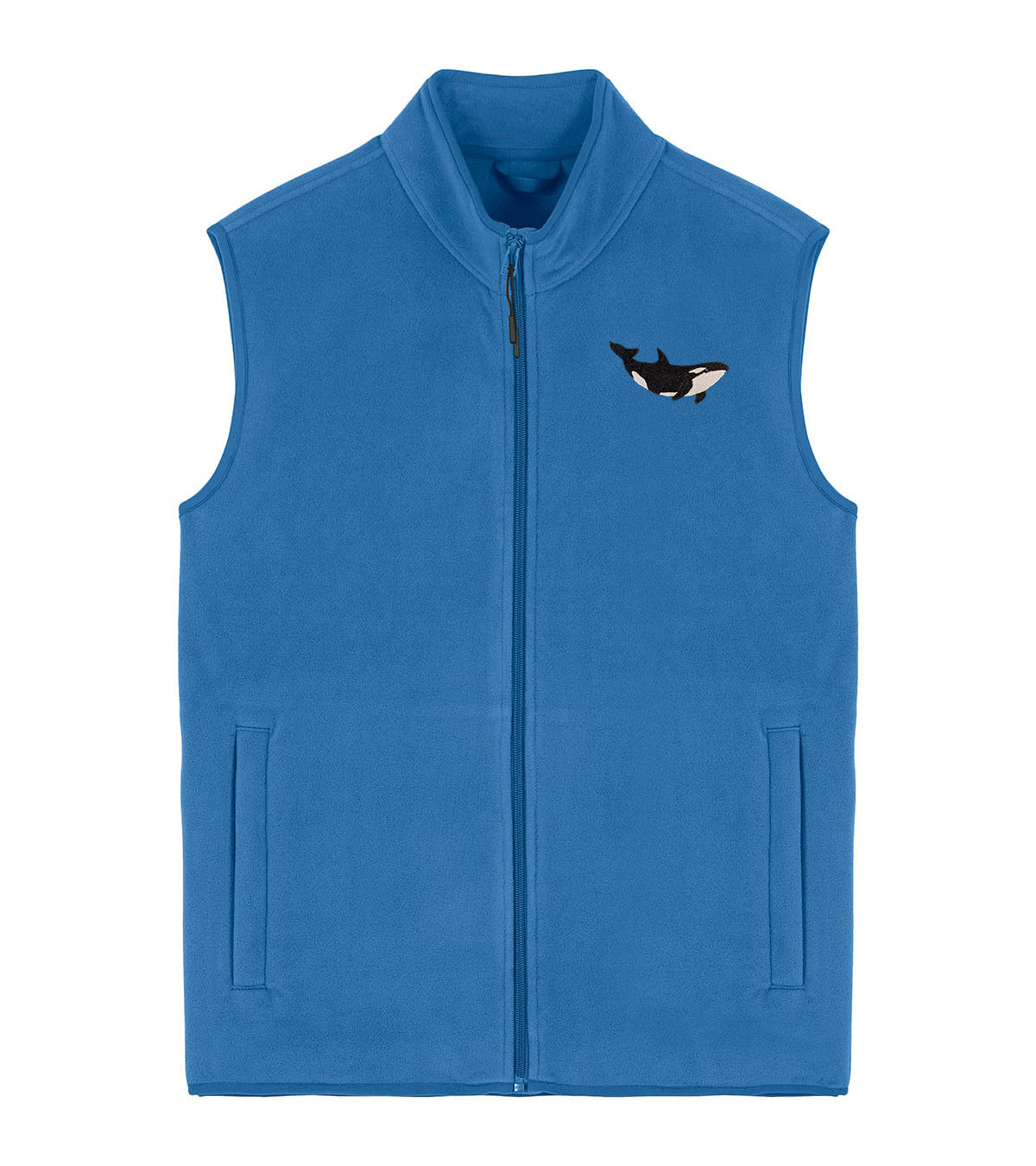 Orca Embroidered Men's Fleece Gilet Bodywarmer