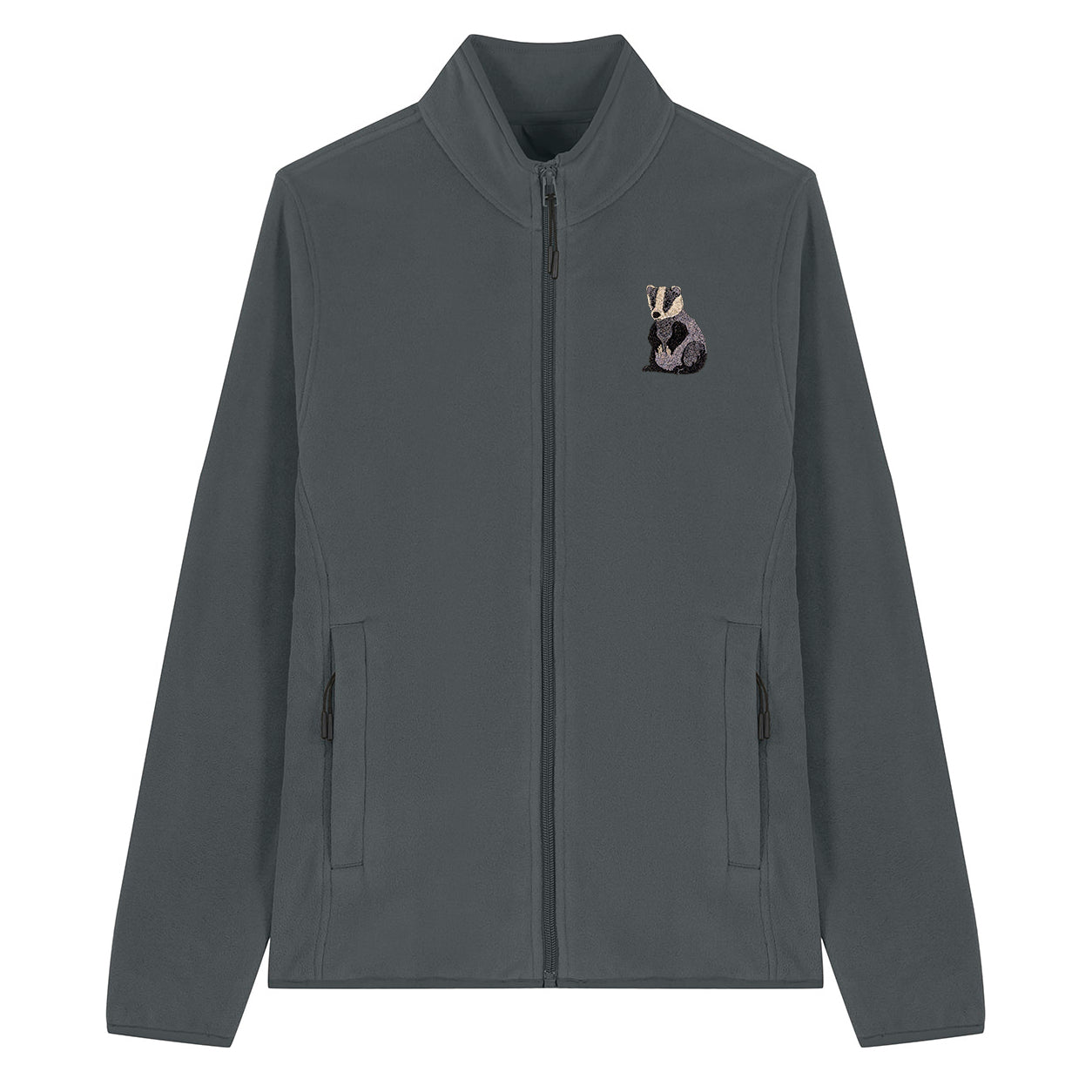 Badger Embroidered Women's Fleece Jacket