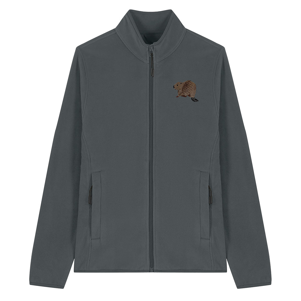 Beaver Riverside Embroidered Women's Fleece Jacket