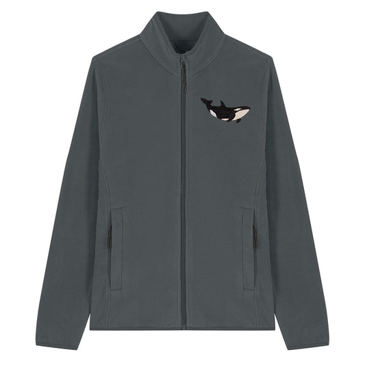 Orca Embroidered Women's Fleece Jacket