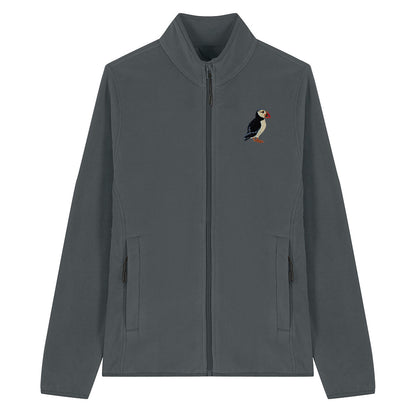 Puffin Embroidered Women's Fleece Jacket