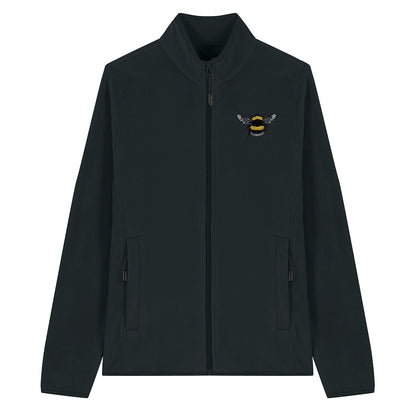 Bumblebee Embroidered Women's Fleece Jacket
