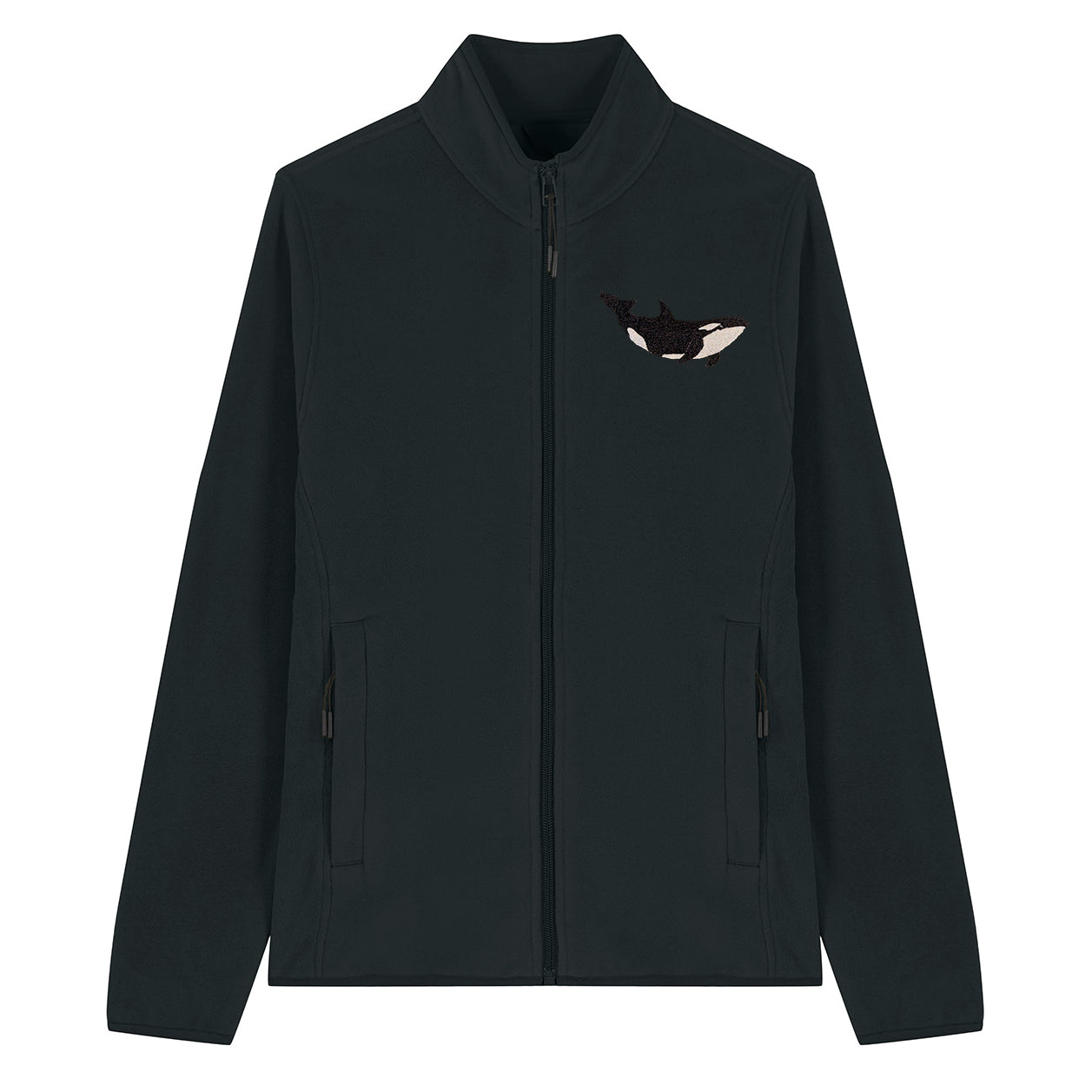 Orca Embroidered Women's Fleece Jacket