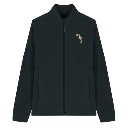 Seahorse Embroidered Women's Fleece Jacket