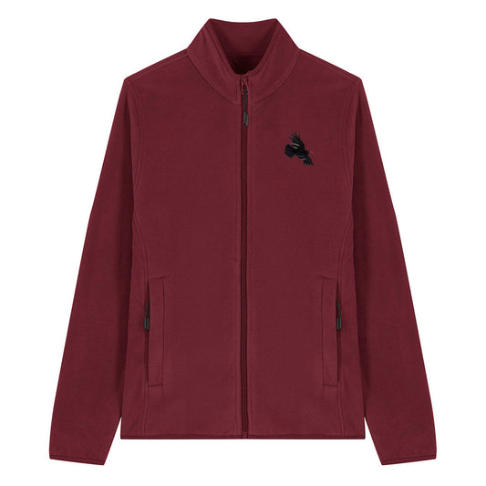 Chough Embroidered Women's Fleece Jacket