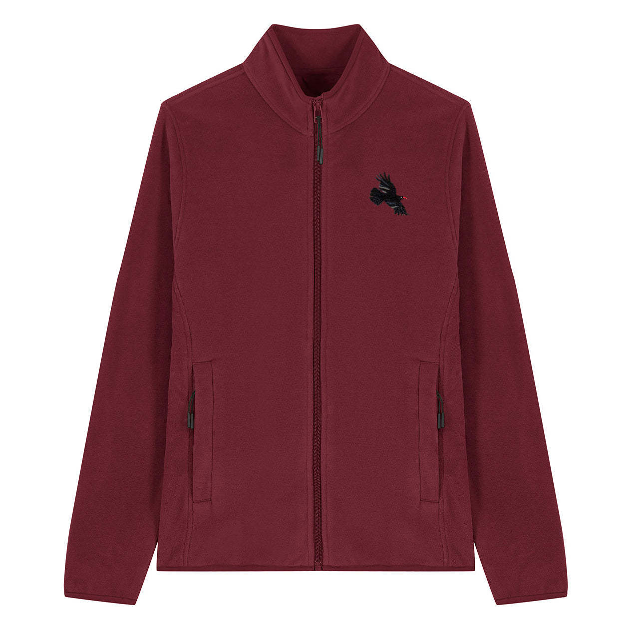 Chough Embroidered Women's Fleece Jacket