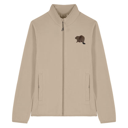 Beaver Riverside Embroidered Women's Fleece Jacket