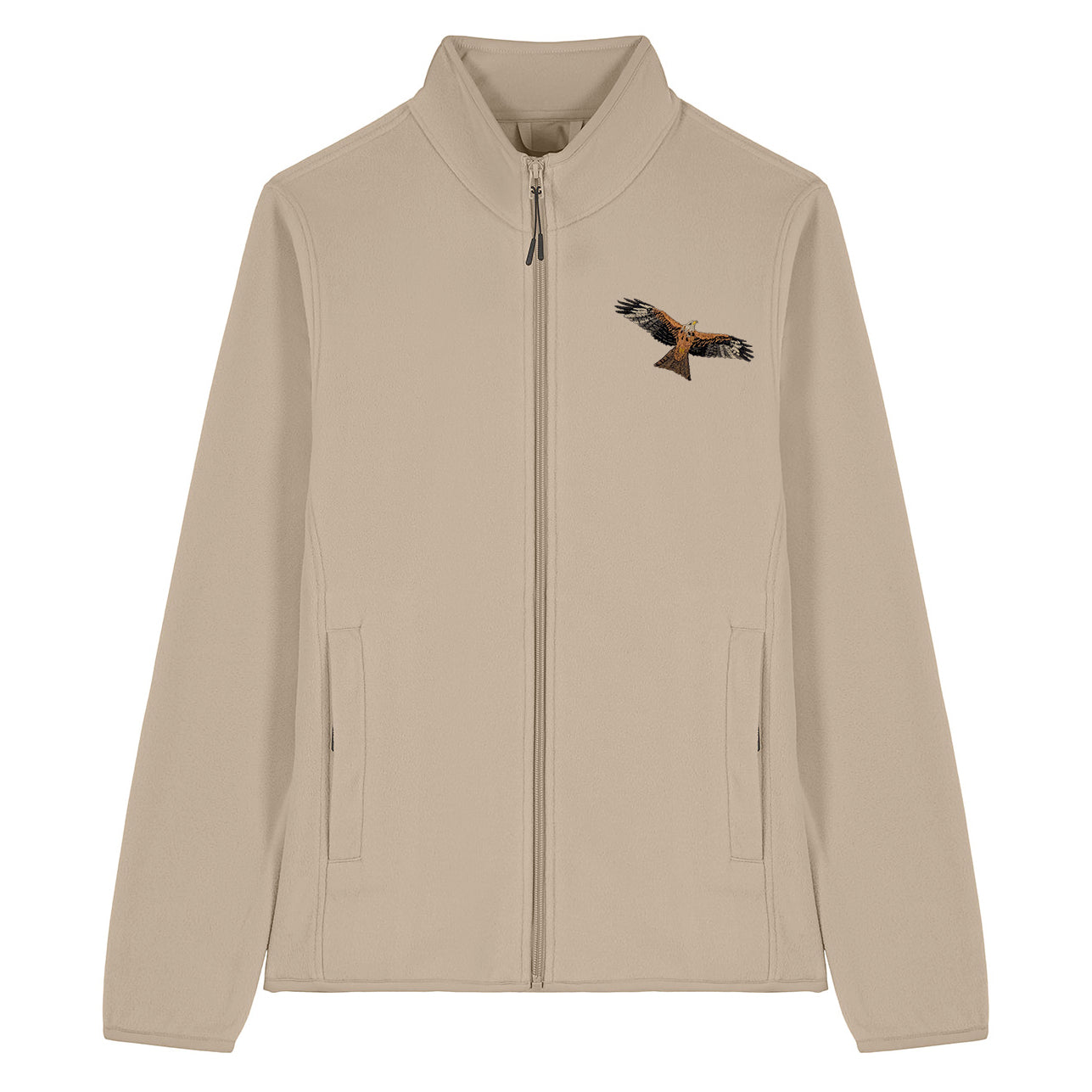 Red Kite Embroidered Women's Fleece Jacket