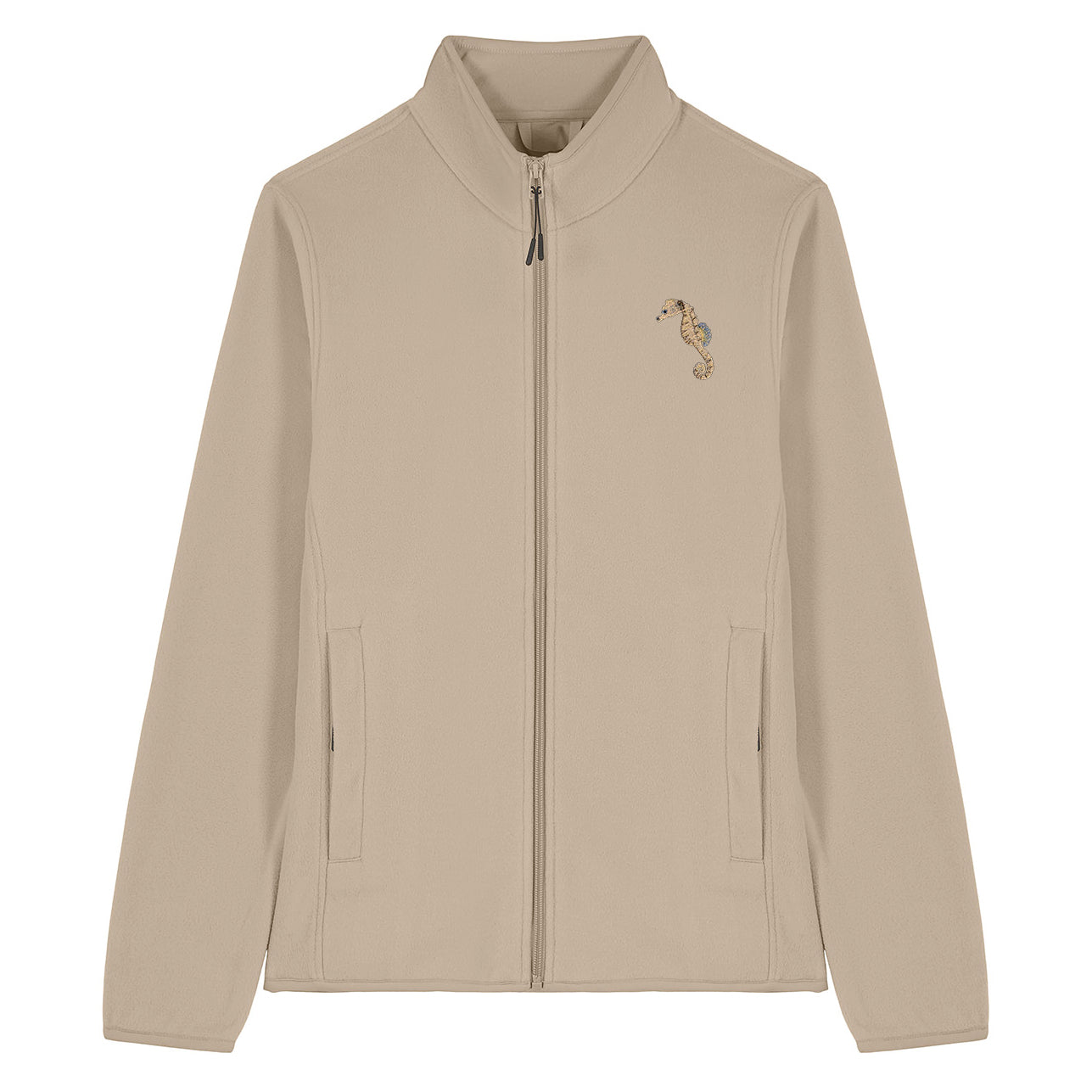 Seahorse Embroidered Women's Fleece Jacket