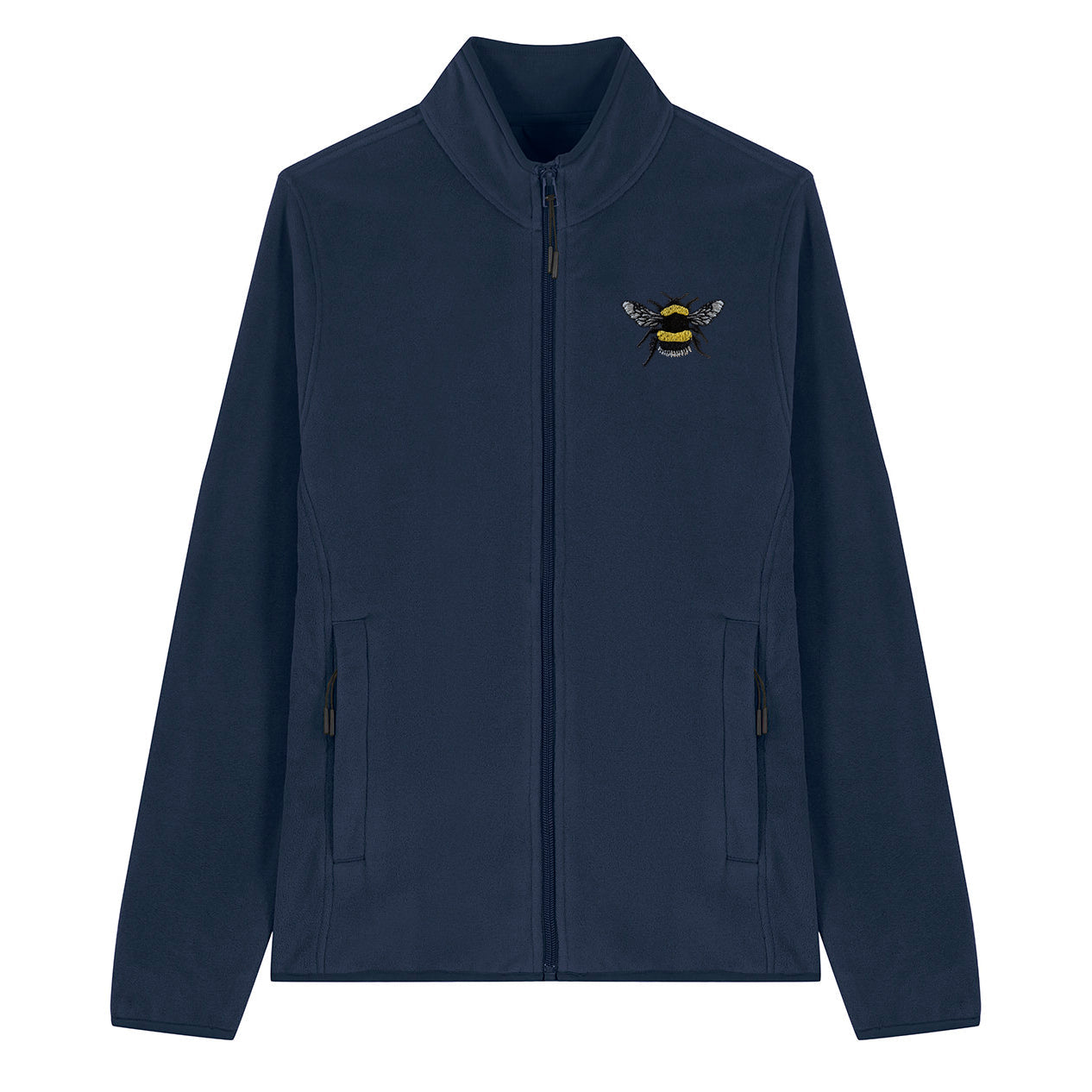 Bumblebee Embroidered Women's Fleece Jacket