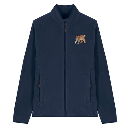 Lynx Embroidered Women's Fleece Jacket