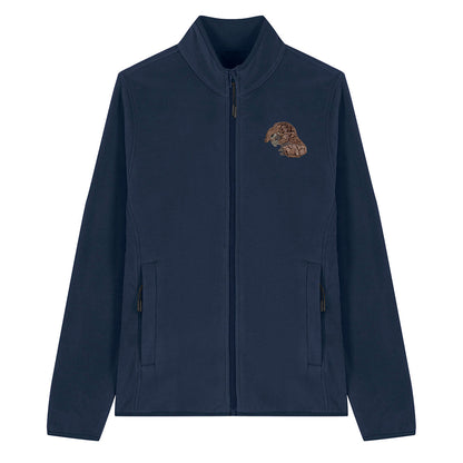 Pangolin Embroidered Women's Fleece Jacket