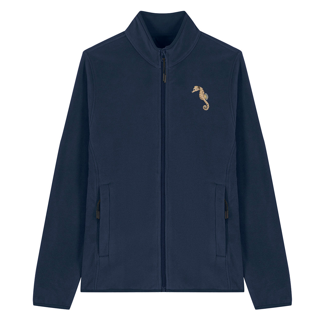 Seahorse Embroidered Women's Fleece Jacket