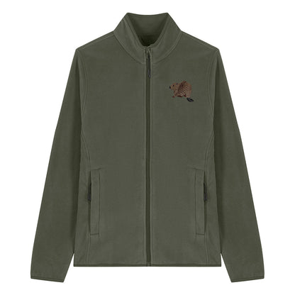 Beaver Riverside Embroidered Women's Fleece Jacket