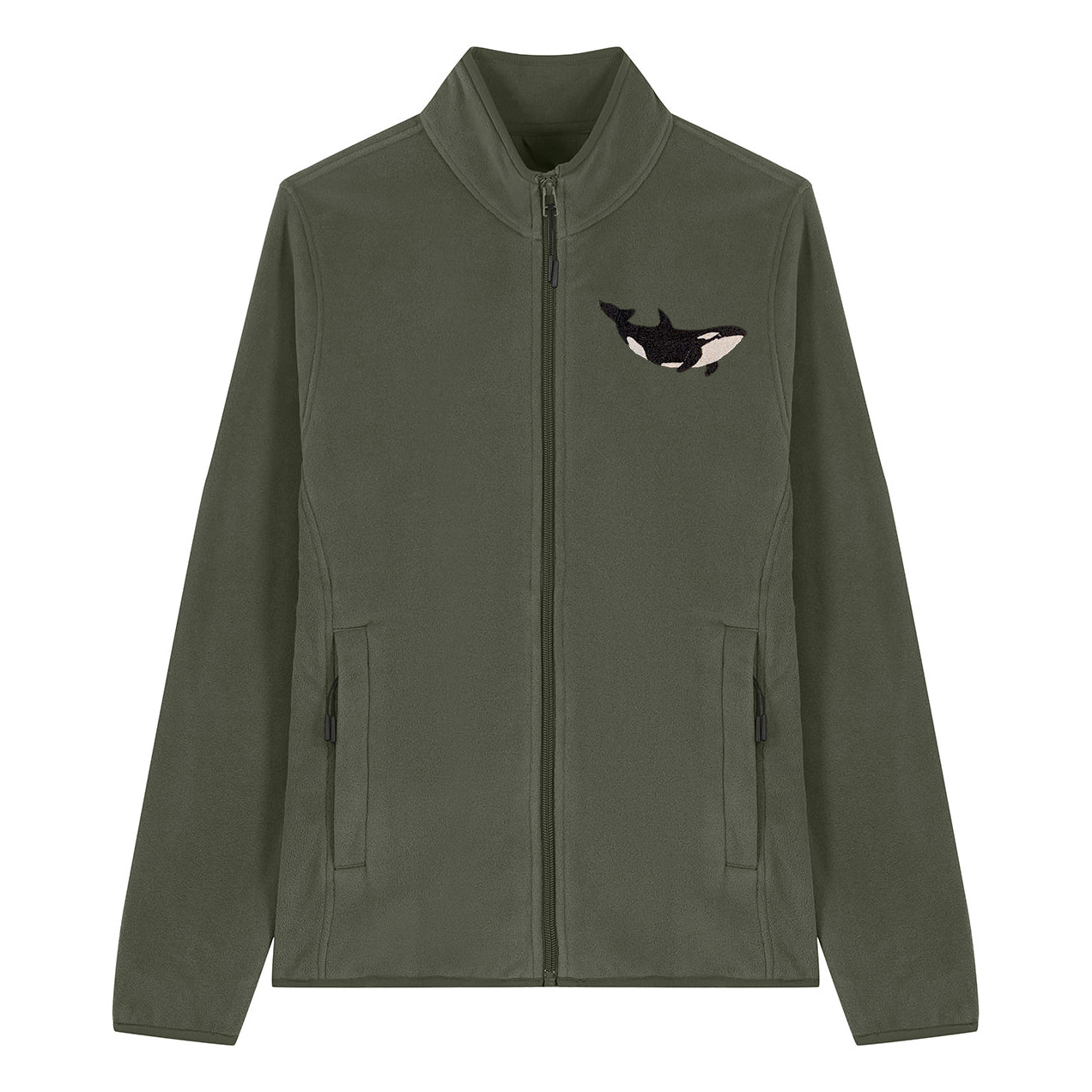 Orca Embroidered Women's Fleece Jacket