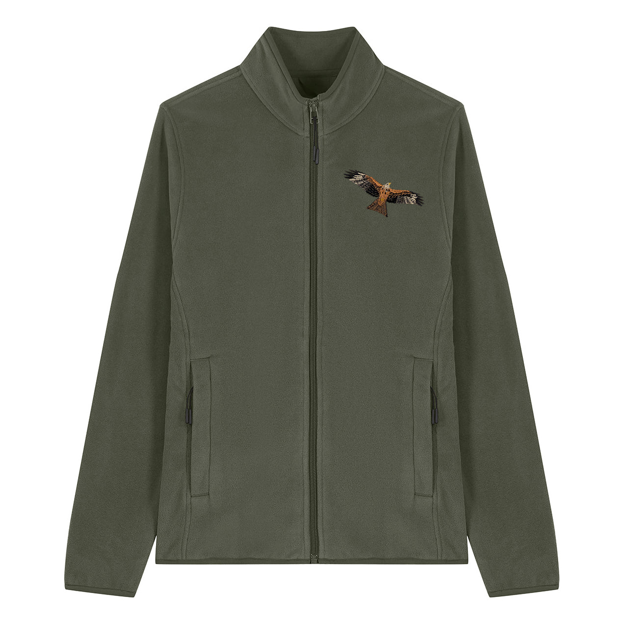 Red Kite Embroidered Women's Fleece Jacket