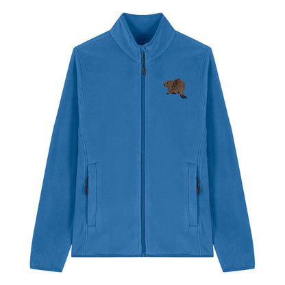 Beaver Riverside Embroidered Women's Fleece Jacket