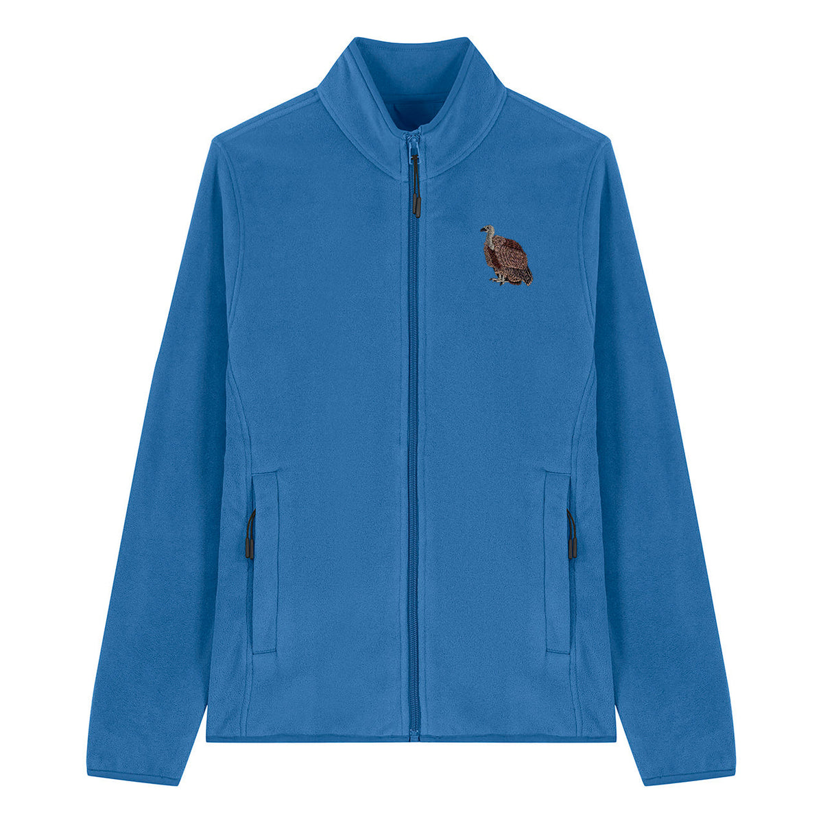 Griffon Vulture Embroidered Women's Fleece Jacket