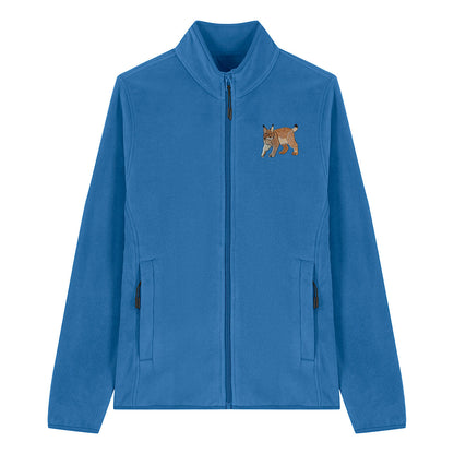 Lynx Embroidered Women's Fleece Jacket