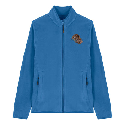 Pangolin Embroidered Women's Fleece Jacket