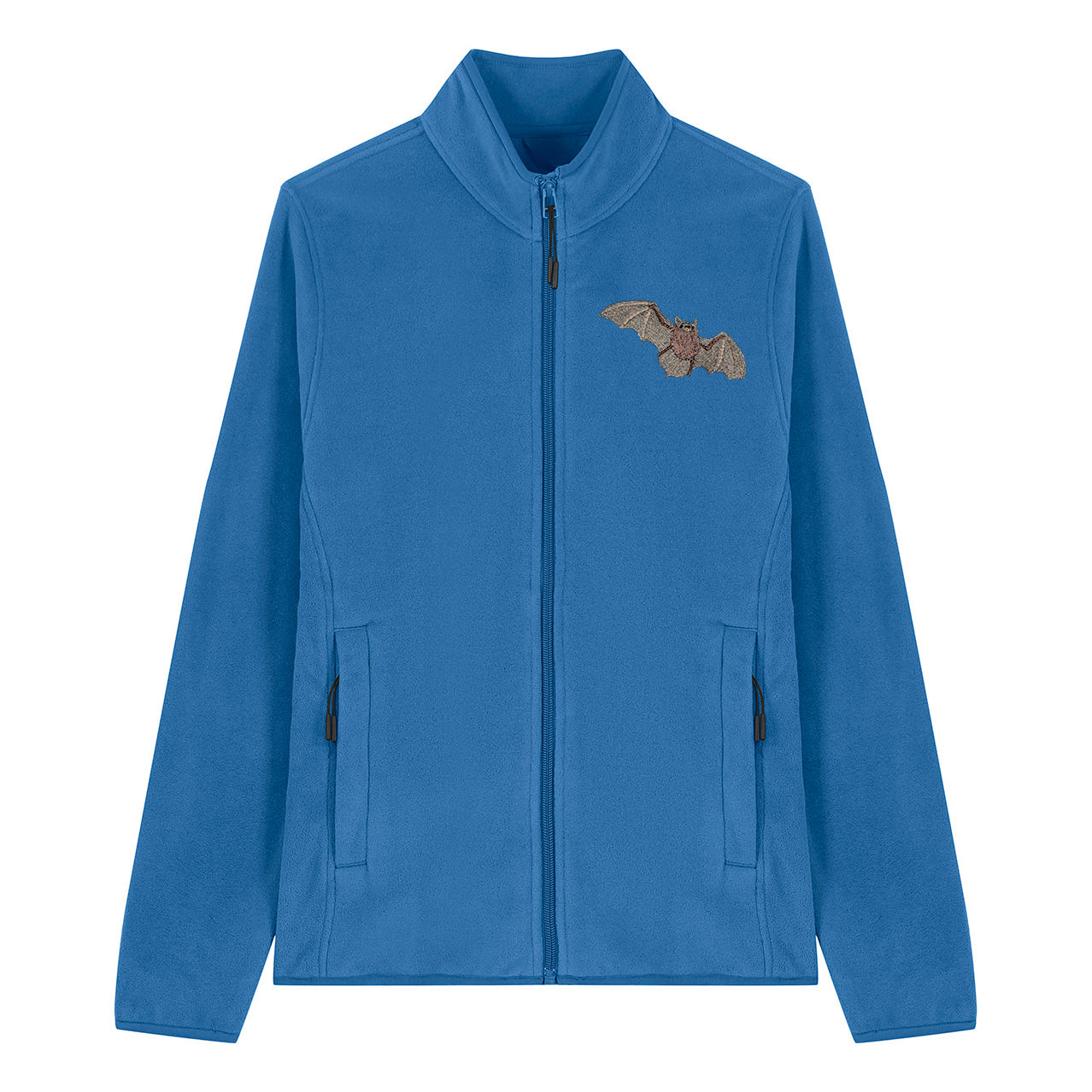 Pipistrelle Bat Embroidered Women's Fleece Jacket