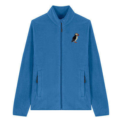 Puffin Embroidered Women's Fleece Jacket