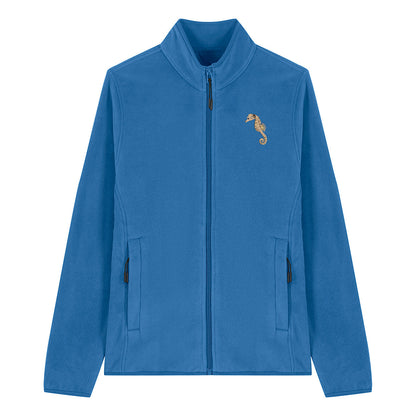 Seahorse Embroidered Women's Fleece Jacket