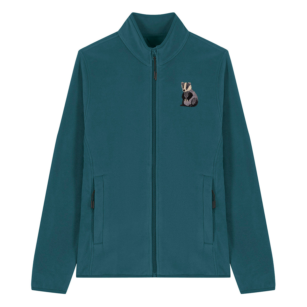 Badger Embroidered Women's Fleece Jacket