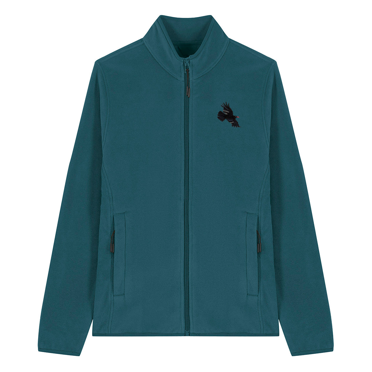 Chough Embroidered Women's Fleece Jacket