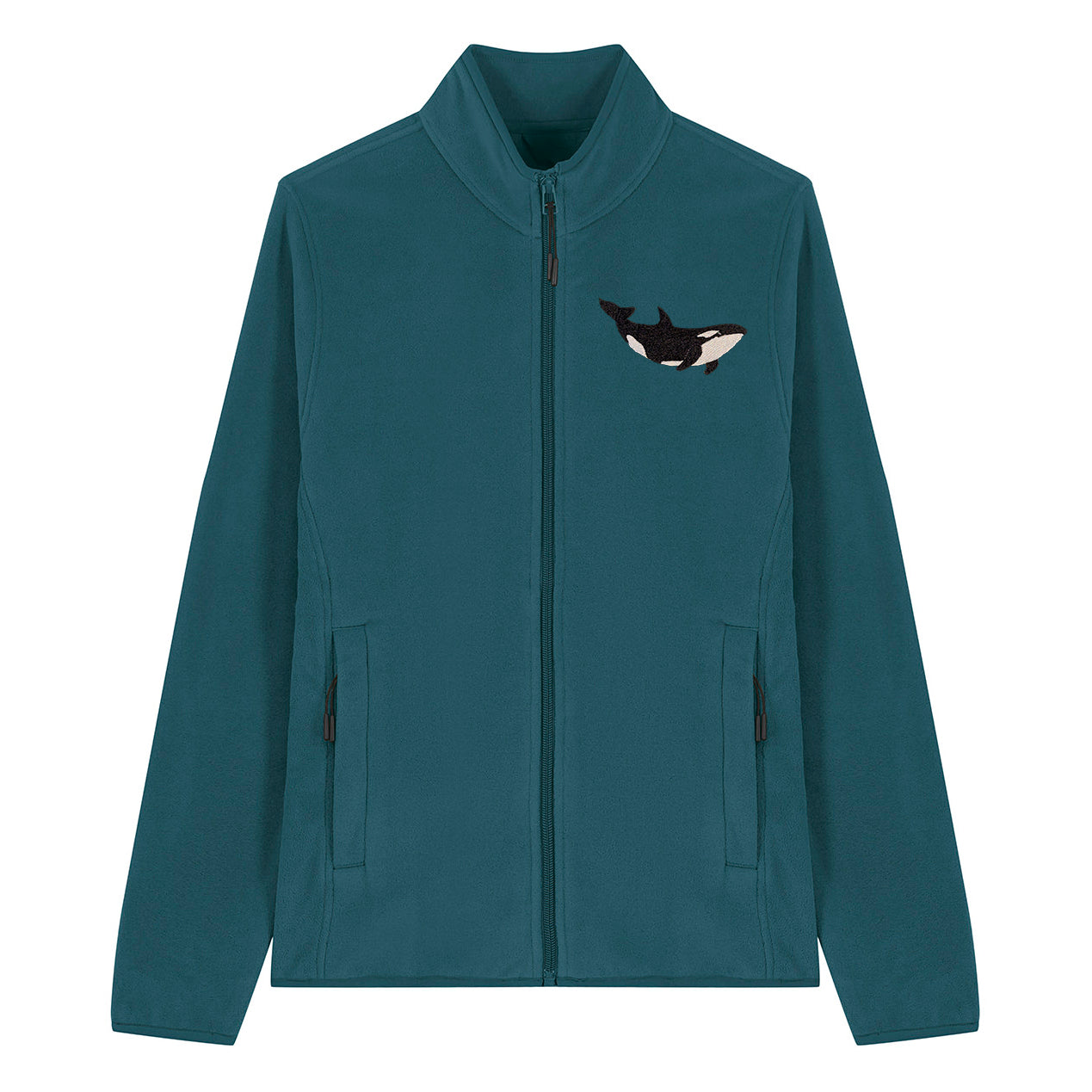 Orca Embroidered Women's Fleece Jacket