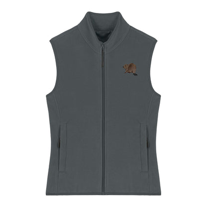Beaver Riverside Embroidered Women's Fleece Gilet Bodywarmer