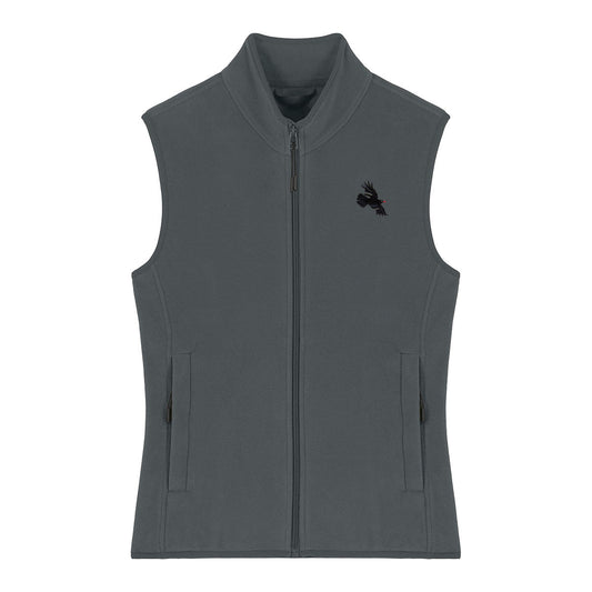 Chough Embroidered Women's Fleece Gilet Bodywarmer