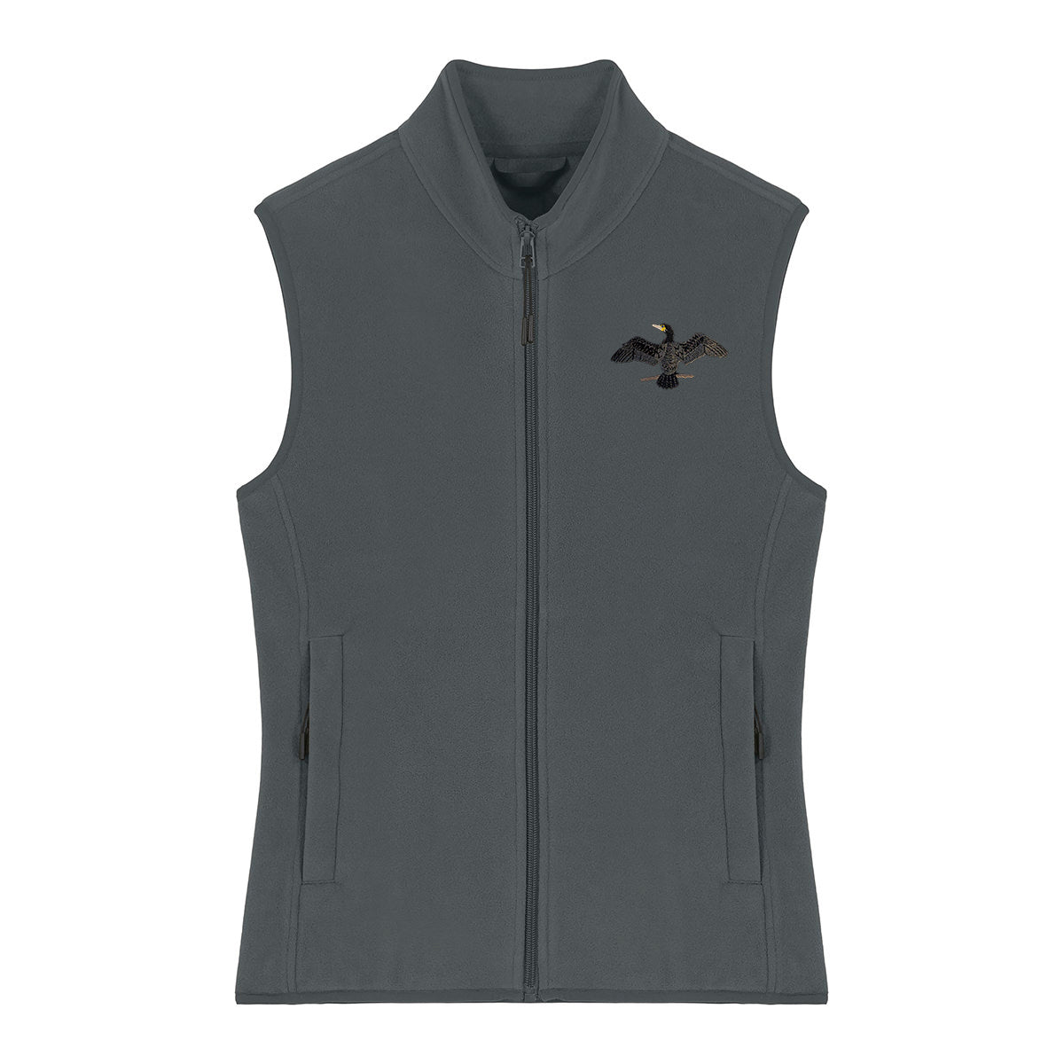 Cormorant Embroidered Women's Fleece Gilet Bodywarmer