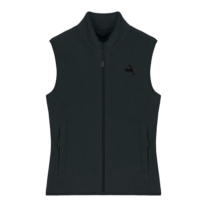 Chough Embroidered Women's Fleece Gilet Bodywarmer