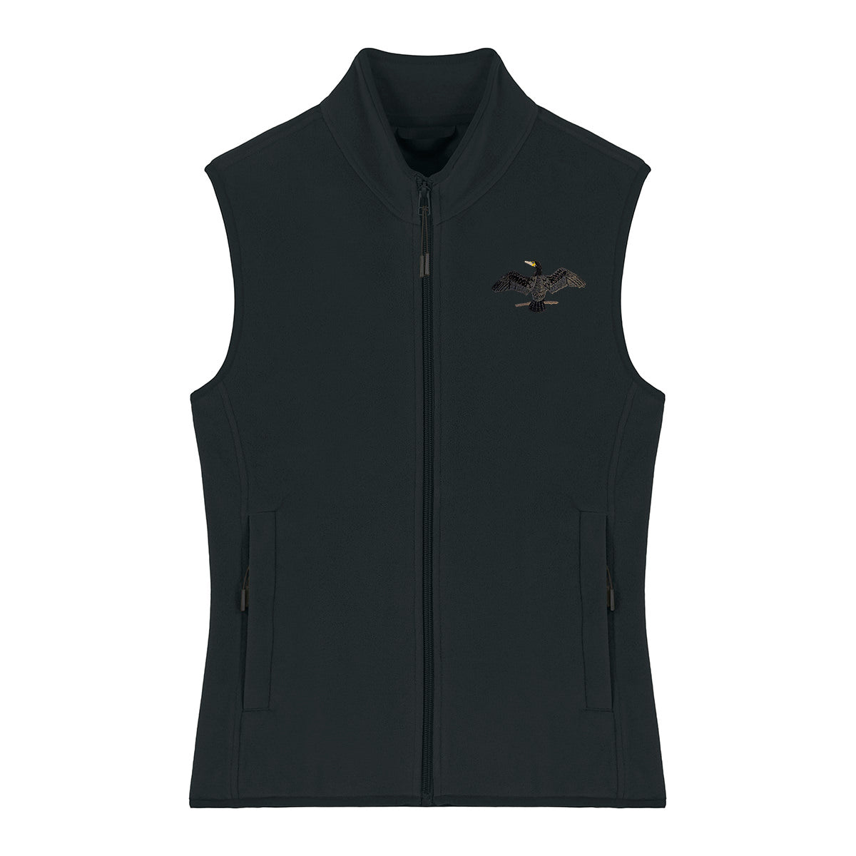 Cormorant Embroidered Women's Fleece Gilet Bodywarmer