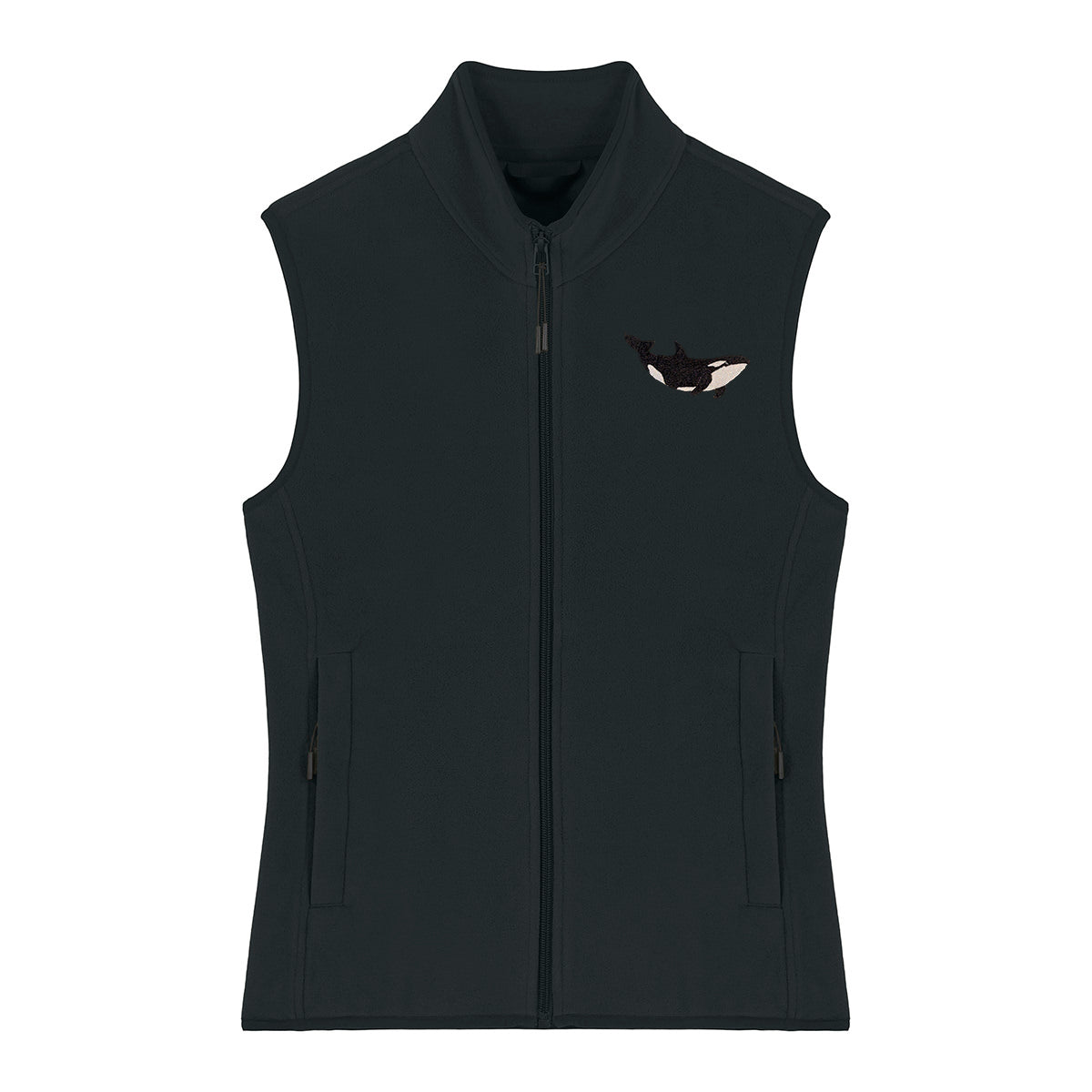 Orca Embroidered Women's Fleece Gilet Bodywarmer