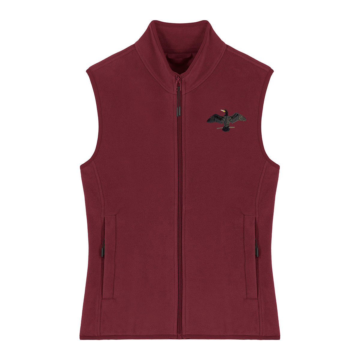 Cormorant Embroidered Women's Fleece Gilet Bodywarmer