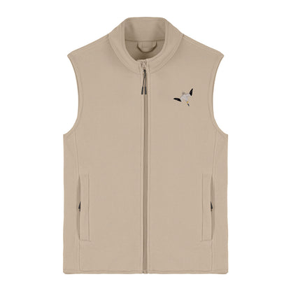 Gannet Embroidered Women's Fleece Gilet Bodywarmer