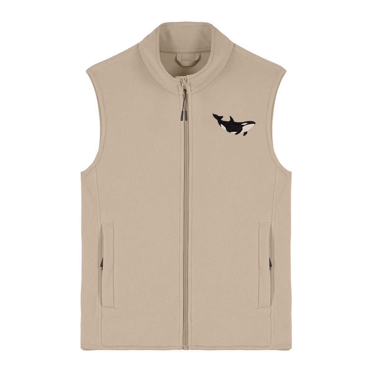 Orca Embroidered Women's Fleece Gilet Bodywarmer