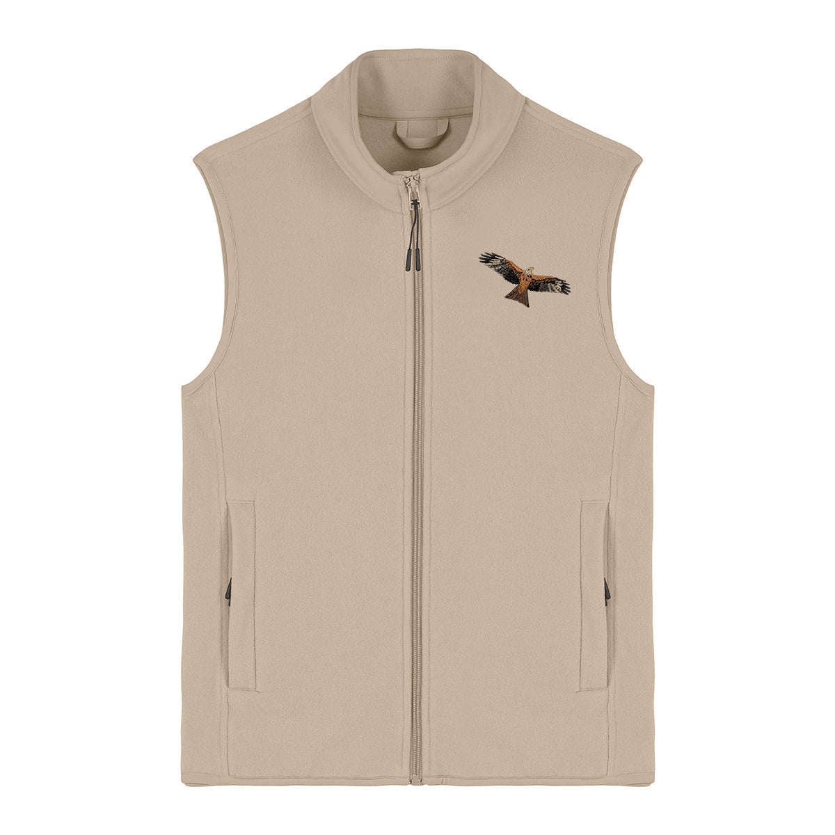 Red Kite Embroidered Women's Fleece Gilet Bodywarmer