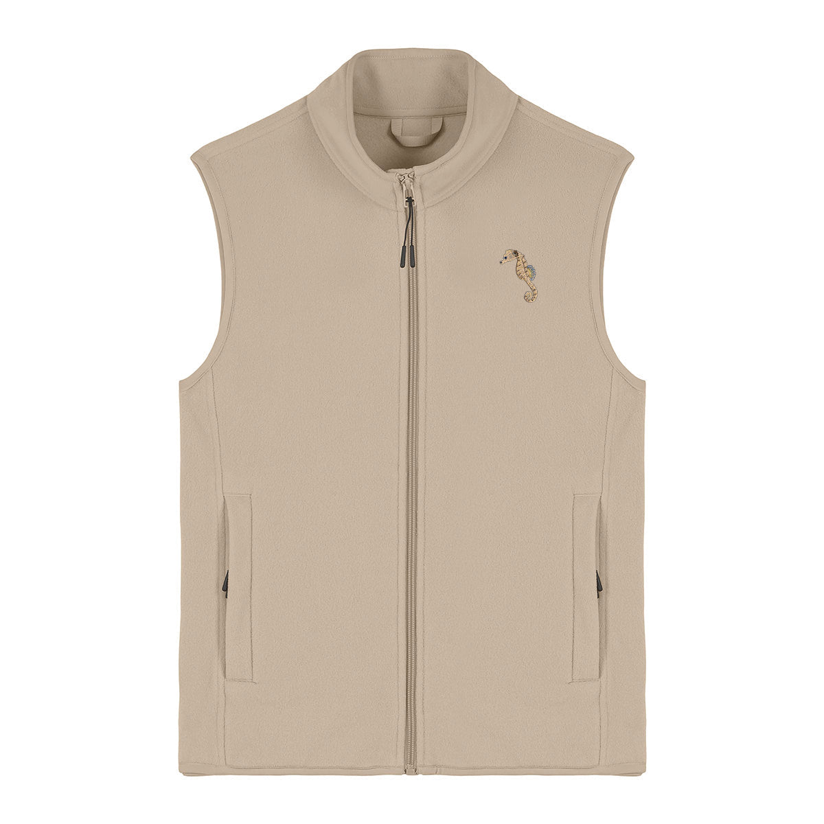 Seahorse Embroidered Women's Fleece Gilet Bodywarmer