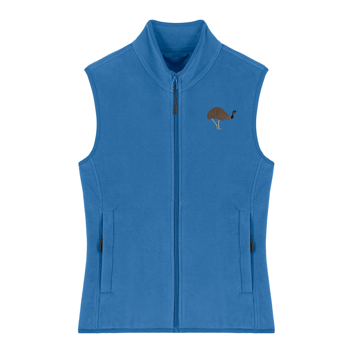 Emu Embroidered Women's Fleece Gilet Bodywarmer