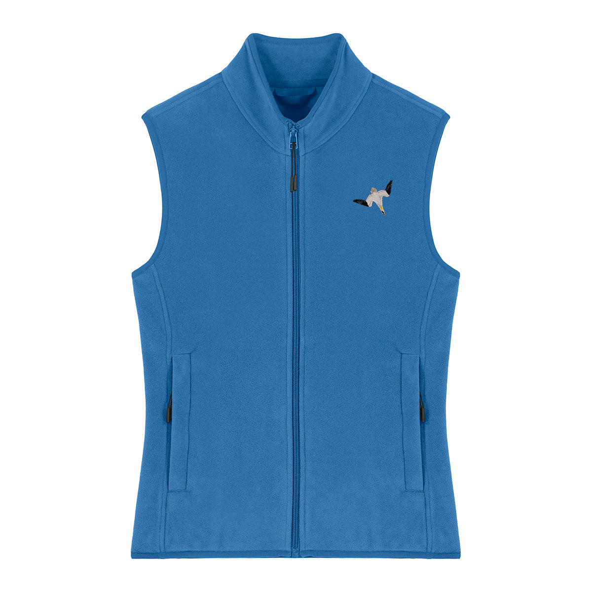 Gannet Embroidered Women's Fleece Gilet Bodywarmer