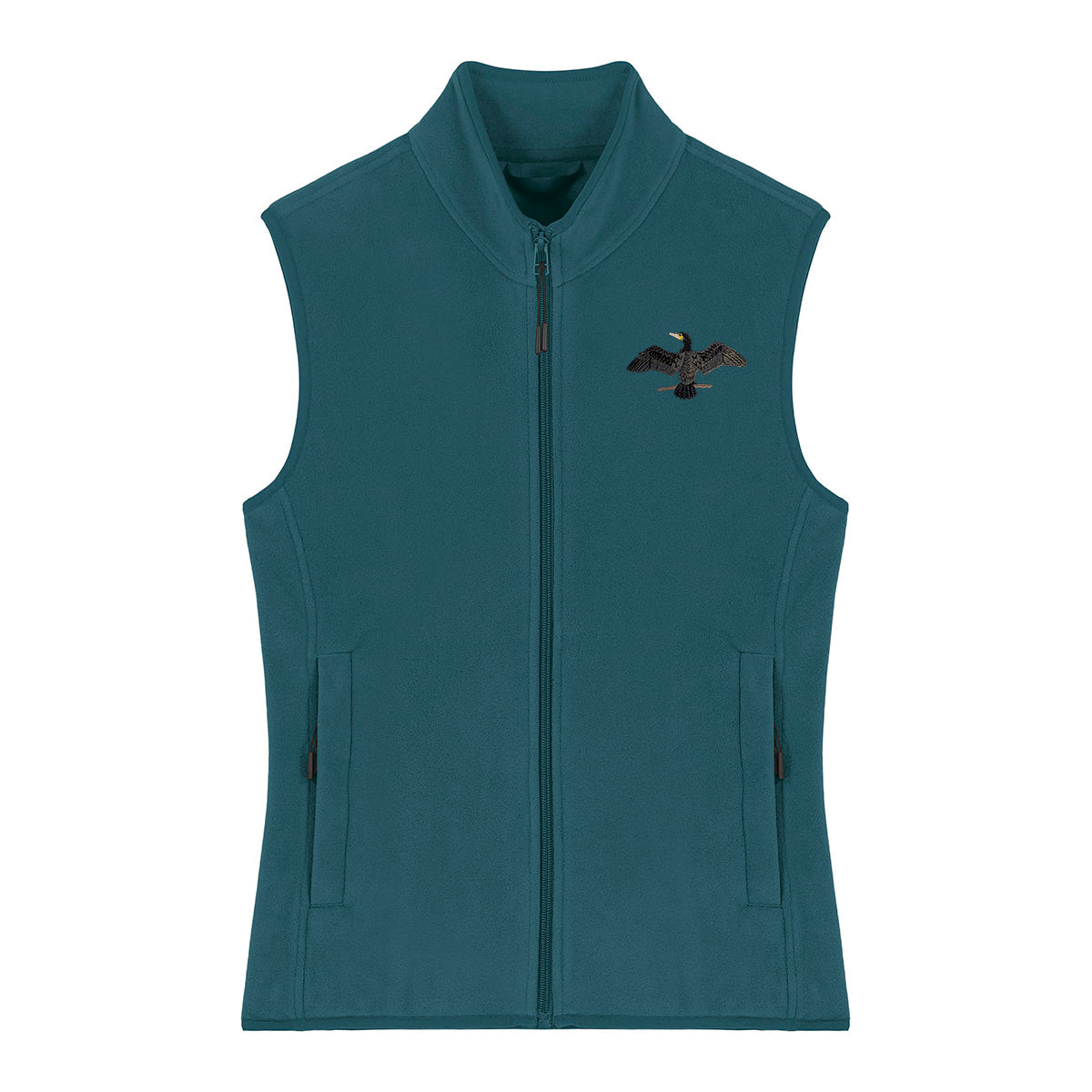 Cormorant Embroidered Women's Fleece Gilet Bodywarmer