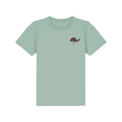Emu Embroidered Kids T-Shirt