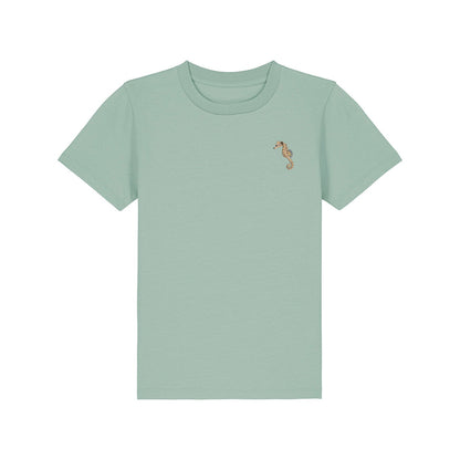 Seahorse Embroidered Kids T-Shirt