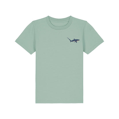 Thresher Shark Embroidered Kids T-Shirt