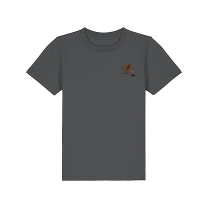 Beaver Riverside Embroidered Kids T-Shirt